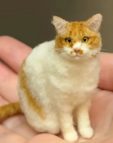 🔥SISTA DAGEN 49 % RABATT -🐱💖Mini Filtad Ullkat