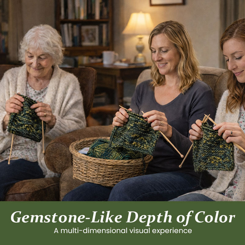 "Firefly" skimrande garn: En touch av magi i varje stygn