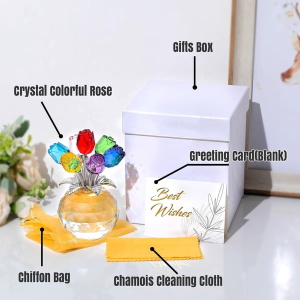 🌈✨ Kristallblomprismavas ✨🌈